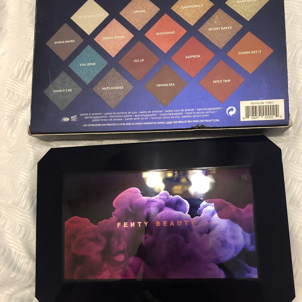 Fanty Beauty by Rihanna maroccan Spice pallete